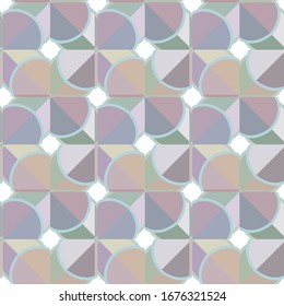 Seamless vector pattern. Background pattern in geometric ornamental style.