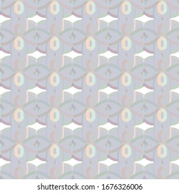 Seamless vector pattern. Background pattern in geometric ornamental style.
