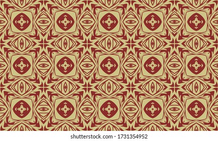 Seamless vector pattern. Background pattern in geometric ornamental style.
