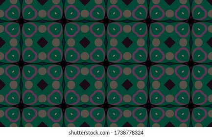 Seamless vector pattern. Background pattern in geometric ornamental style.