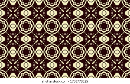 Seamless vector pattern. Background pattern in geometric ornamental style.