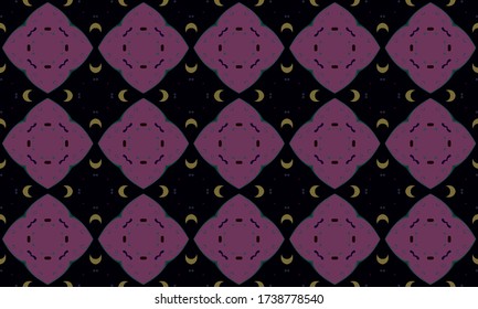 Seamless vector pattern. Background pattern in geometric ornamental style.