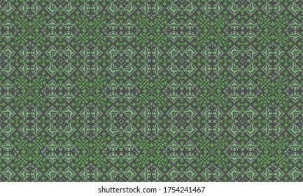 Seamless vector pattern. Background pattern in geometric ornamental style.