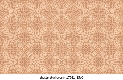 Seamless vector pattern. Background pattern in geometric ornamental style.