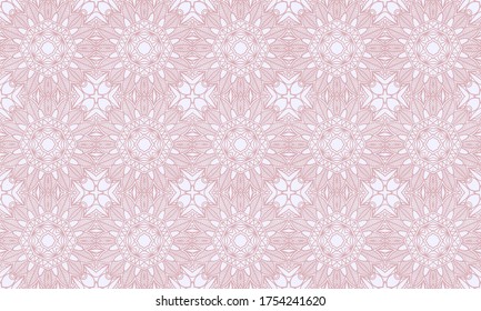 Seamless vector pattern. Background pattern in geometric ornamental style.