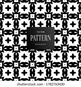 Seamless vector pattern. Background pattern in geometric ornamental style.