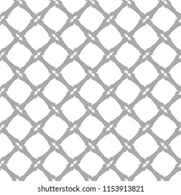 Seamless vector pattern. Background gray texture in geometric ornamental style.
