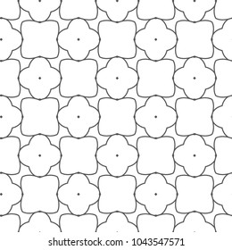 Seamless vector pattern. Background texture in geometric ornamental style.