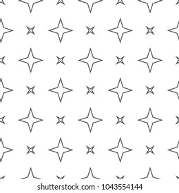 Seamless vector pattern. Background texture in geometric ornamental style.