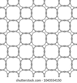 Seamless vector pattern. Background texture in geometric ornamental style.