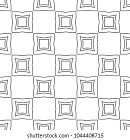 Seamless vector pattern. Background texture in geometric ornamental style.