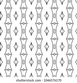 Seamless vector pattern. Background texture in geometric ornamental style.