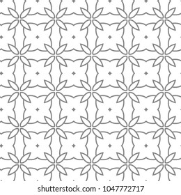 Seamless vector pattern. Background texture in geometric ornamental style.