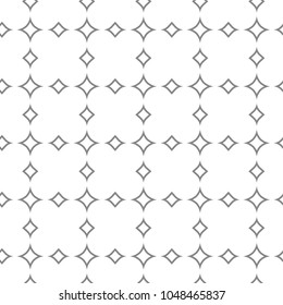 Seamless vector pattern. Background texture in geometric ornamental style.