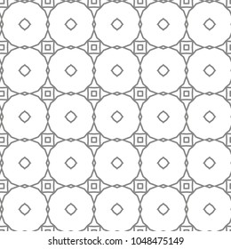 Seamless vector pattern. Background texture in geometric ornamental style.