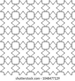 Seamless vector pattern. Background texture in geometric ornamental style.
