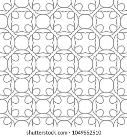 Seamless vector pattern. Background texture in geometric ornamental style.