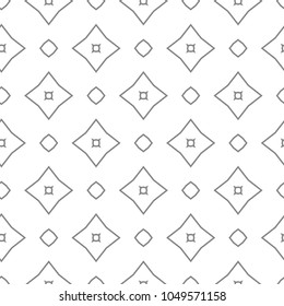 Seamless vector pattern. Background texture in geometric ornamental style.
