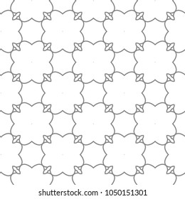 Seamless vector pattern. Background texture in geometric ornamental style.