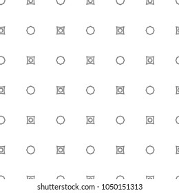 Seamless vector pattern. Background texture in geometric ornamental style.