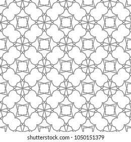 Seamless vector pattern. Background texture in geometric ornamental style.