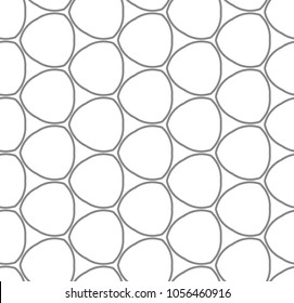 Seamless vector pattern. Background texture in geometric ornamental style.