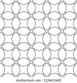 Seamless vector pattern. Background texture in geometric ornamental style.