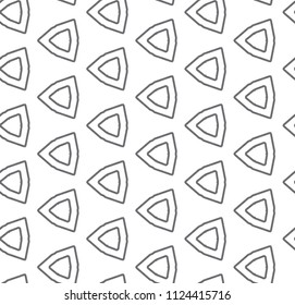 Seamless vector pattern. Background texture in geometric ornamental style.