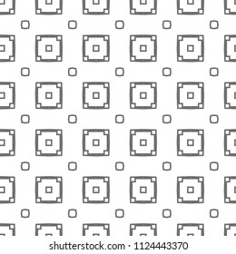 Seamless vector pattern. Background texture in geometric ornamental style.