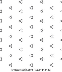 Seamless vector pattern. Background texture in geometric ornamental style.