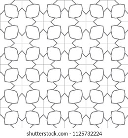 Seamless vector pattern. Background texture in geometric ornamental style.