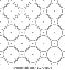 Seamless vector pattern. Background texture in geometric ornamental style.