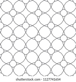 Seamless vector pattern. Background texture in geometric ornamental style.