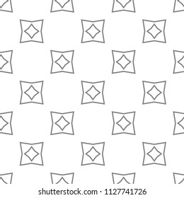 Seamless vector pattern. Background texture in geometric ornamental style.