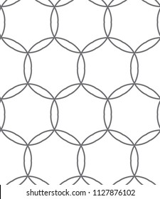 Seamless vector pattern. Background texture in geometric ornamental style.