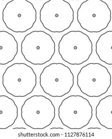 Seamless vector pattern. Background texture in geometric ornamental style.