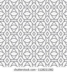 Seamless vector pattern. Background texture in geometric ornamental style.