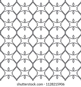 Seamless vector pattern. Background texture in geometric ornamental style.