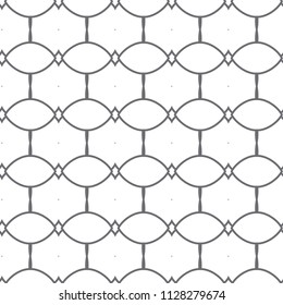 Seamless vector pattern. Background texture in geometric ornamental style.