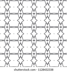 Seamless vector pattern. Background texture in geometric ornamental style.