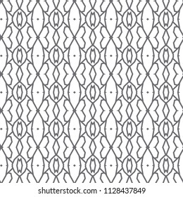 Seamless vector pattern. Background texture in geometric ornamental style.