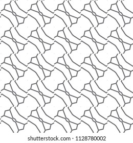 Seamless vector pattern. Background texture in geometric ornamental style.