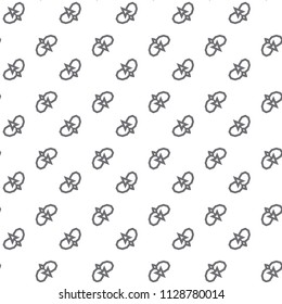 Seamless vector pattern. Background texture in geometric ornamental style.