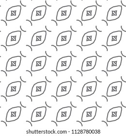 Seamless vector pattern. Background texture in geometric ornamental style.