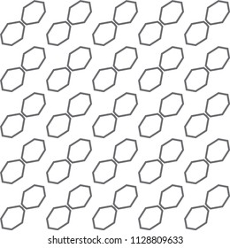 Seamless vector pattern. Background texture in geometric ornamental style.