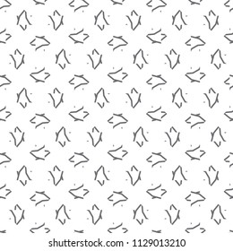 Seamless vector pattern. Background texture in geometric ornamental style.