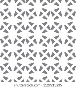 Seamless vector pattern. Background texture in geometric ornamental style.