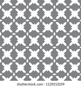 Seamless vector pattern. Background texture in geometric ornamental style.