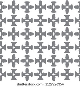 Seamless vector pattern. Background texture in geometric ornamental style.