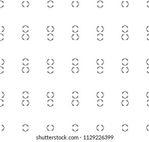 Seamless vector pattern. Background texture in geometric ornamental style.